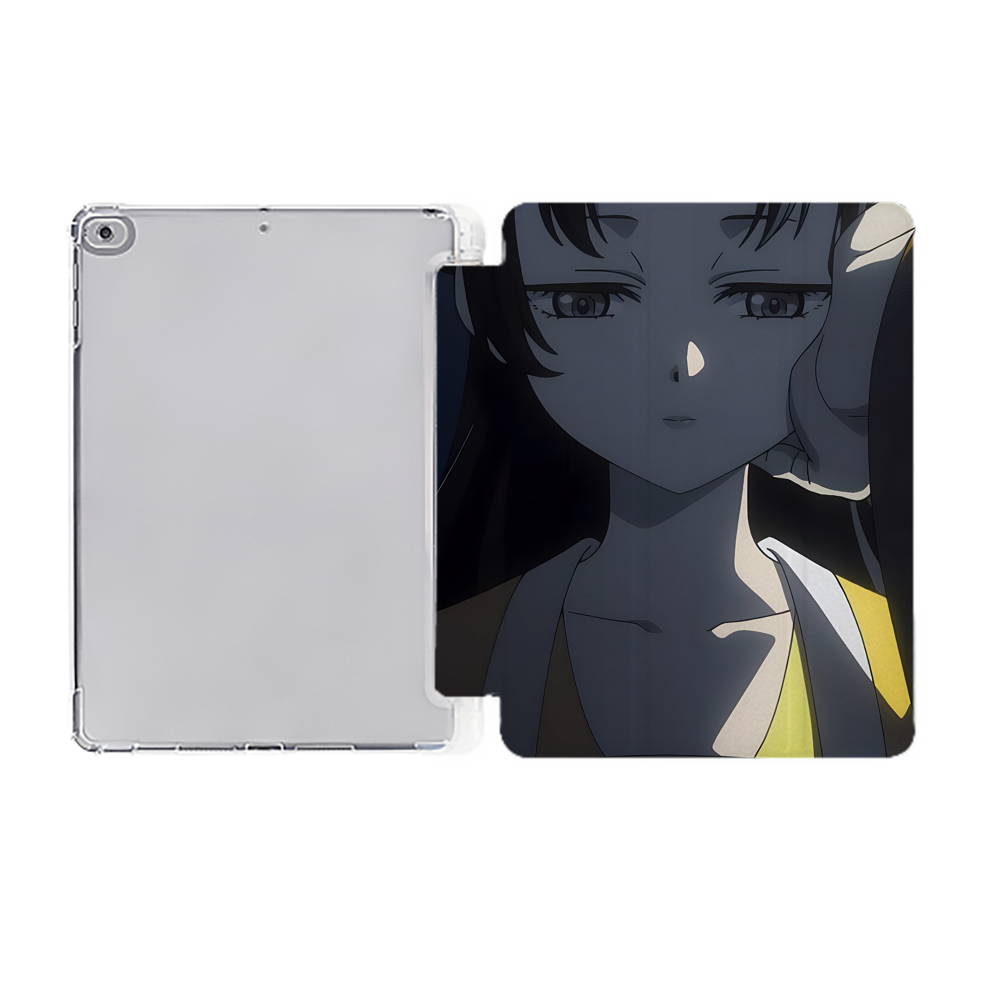 （画像用） 薬屋のひとりごと The Apothecary Diaries IPad ケース ペン収納付き 三つ折りスタンド PUレザー×シリコン 対応機種9.5/10.5/10.9インチ